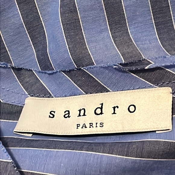 Sandro mixed Media Jumpsuit - Picture 10 of 13